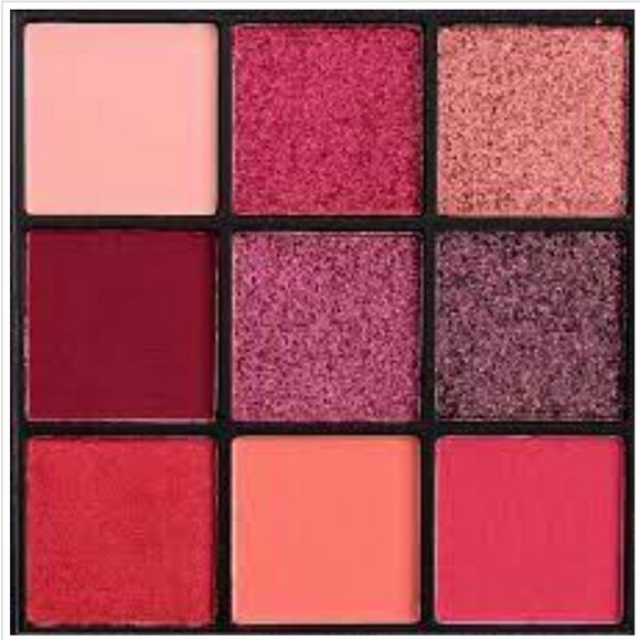 HUDA BEAUTY RUBY Obsession Eyeshadow Palette ~Raspberrry & Rose Gold NIP 10g - Picture 3 of 16